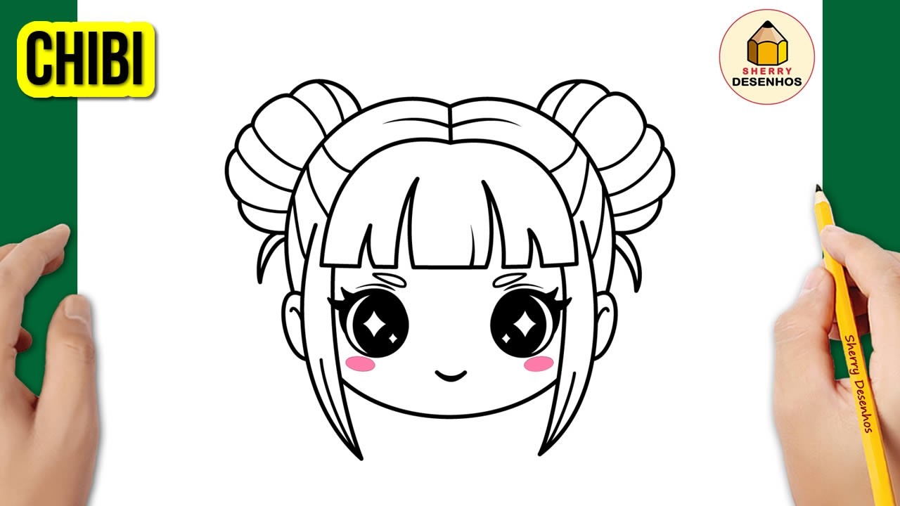 Como Desenhar uma Garota de Anime Passo a Passo