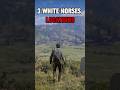 3 White Horse Locations in Red Dead Redemption 2