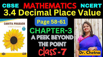 Class-7 Maths Chapter-3 A Peek Beyond The Point 3.4 (Page 58-61) हिन्दी Explanation | Ganita Prakash