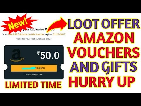 Loot Offer Get Free Amazon Vouchers||Amazon Gift Card