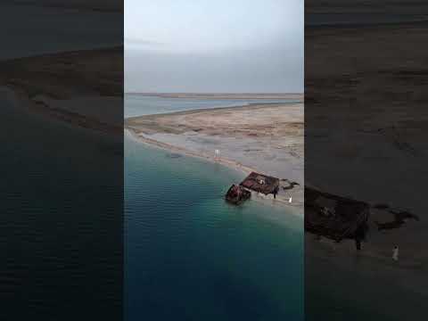 ينبع البحر السفينة الغرقانه