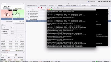 My first Java test strategy with Dukascopy JForex API for automated forex trading