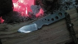 MP CUSTOM BLADES KONNA NECK KNIFE {AMAZING SMALL BUSH-CRAFT KNIFE}