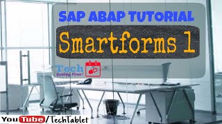 7. SAP ABAP - SmartForms - Part 1 - Free Tutorials