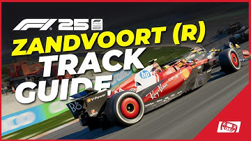 F1 25 Zandvoort Reverse Track Guide **1:08.841**
