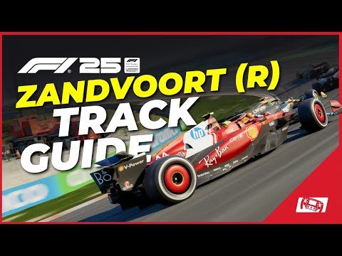 F1 25 Zandvoort Reverse Track Guide **1:08.841**