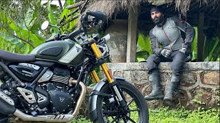 TRIUMPH SCRAMBLER 400 X | first RIDE