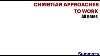 all notes on christian approaches to work screenshot 5