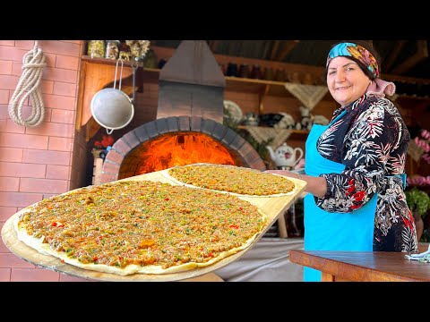 Видео: Домашний Лахмаджун - Вкус Традиционной Турецкой Кухни! Рецепт Бабушки Повара!