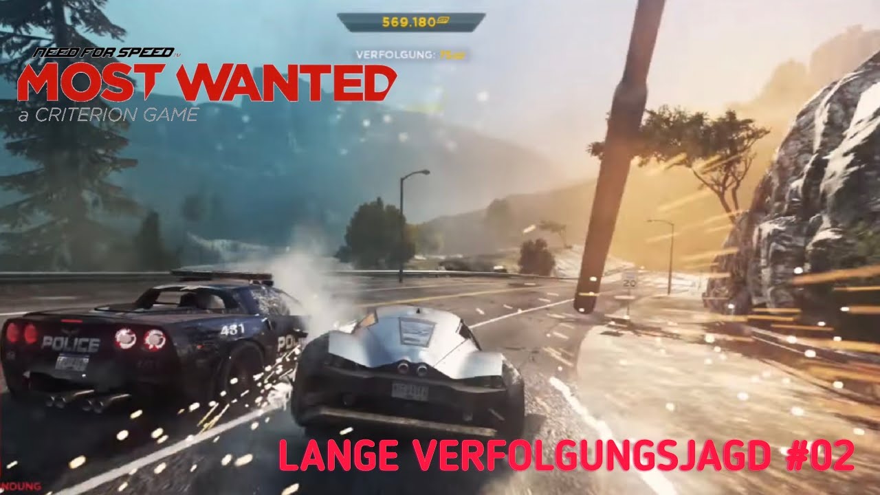 LANGE VERFOLGUNGSJAGD / NEED FOR SPEED MOST WANTED 2012 #02 (no commantary)
