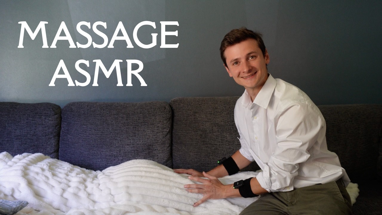 ASMR POV Ролевая игра с массажем всего тела с новым клиентом | Спа-музыка для сна