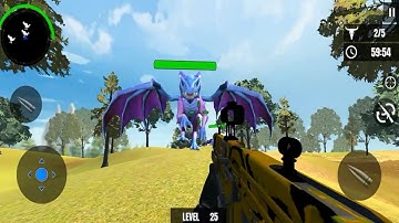 Dino Hunting Games - Wild Hunter 3D Android ios gameplay - Dinosaur Planet Gaming Part - 10