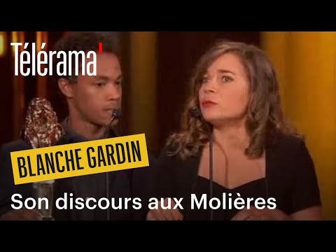 Aux Molières, Blanche Gardin tacle les défenseurs de Roman Polanski