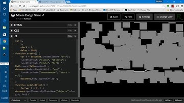 Speed Coding Mouse Dodge Game