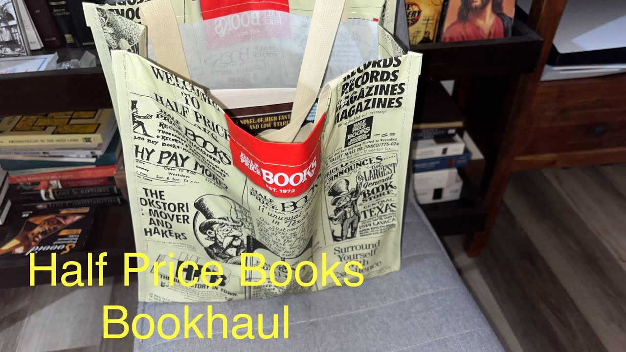 Half Price Books BOOKHAUL - YouTube