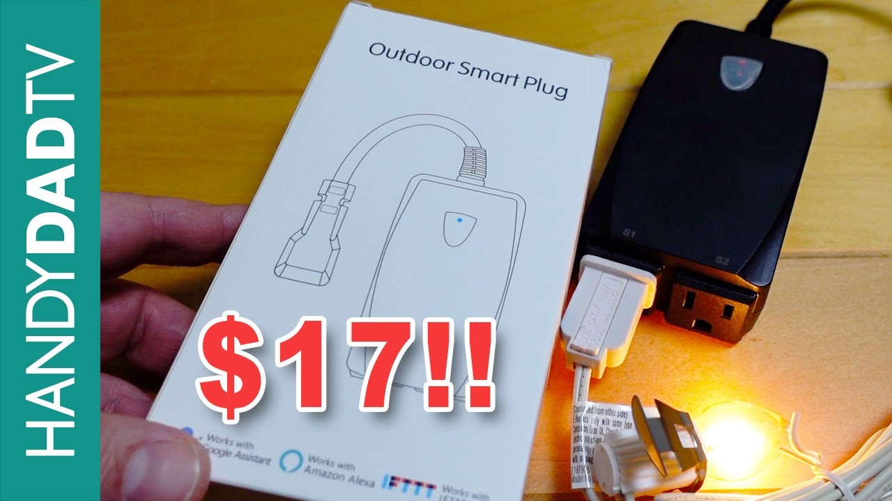 $17 Outdoor Smart Plugs (WiFi) - works with Alexa and Google Home