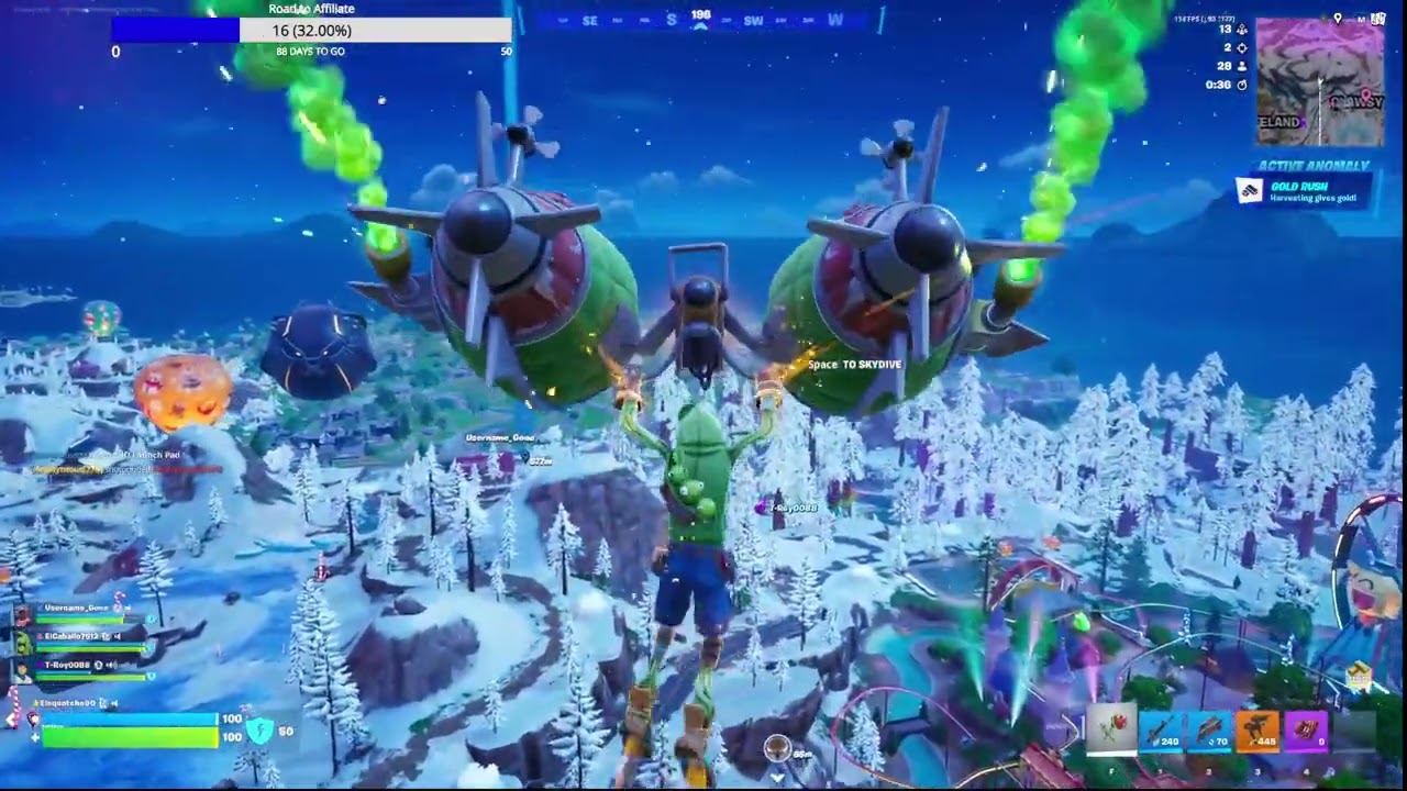 Happy New Years!!!! Fortnite with lil bro @elcaballo7512.