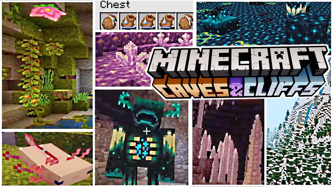 ALL 136 Features in Minecraft 1 17 (Caves And Cliffs) 