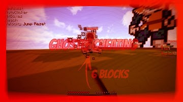 BEST* 6 BLOCKS REACH ON GHOSTLY (COMBAT DISABLER) Ft. VAPE V4