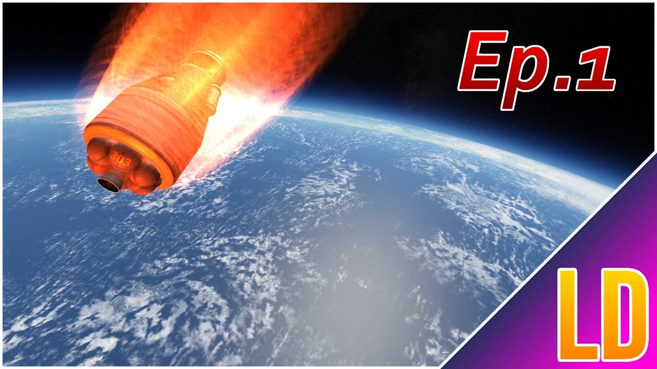 Science Mode Ep.1 - Humble Beginnings - Interplanetary Chase | Kerbal Space Program ...