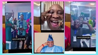 BREAKING: WATCH THE SITUATION ROOM OF GOV ADELEKE AND HIS CAMP AS TINUBU'S CAMP DID THIS...