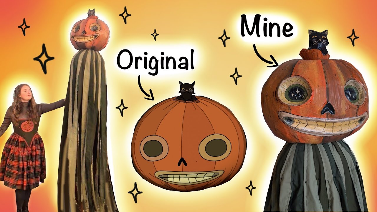 I Made Enoch from Over the Garden Wall | DIY Paper Mache Costume