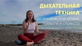 Успокойся за Пару Минут // Дыхательная Техника от Панических Атак, Тревоги и Стресса // Пранаяма