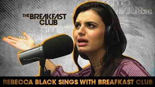 Rebecca Black Sings "Friday" With The Breakfast Club