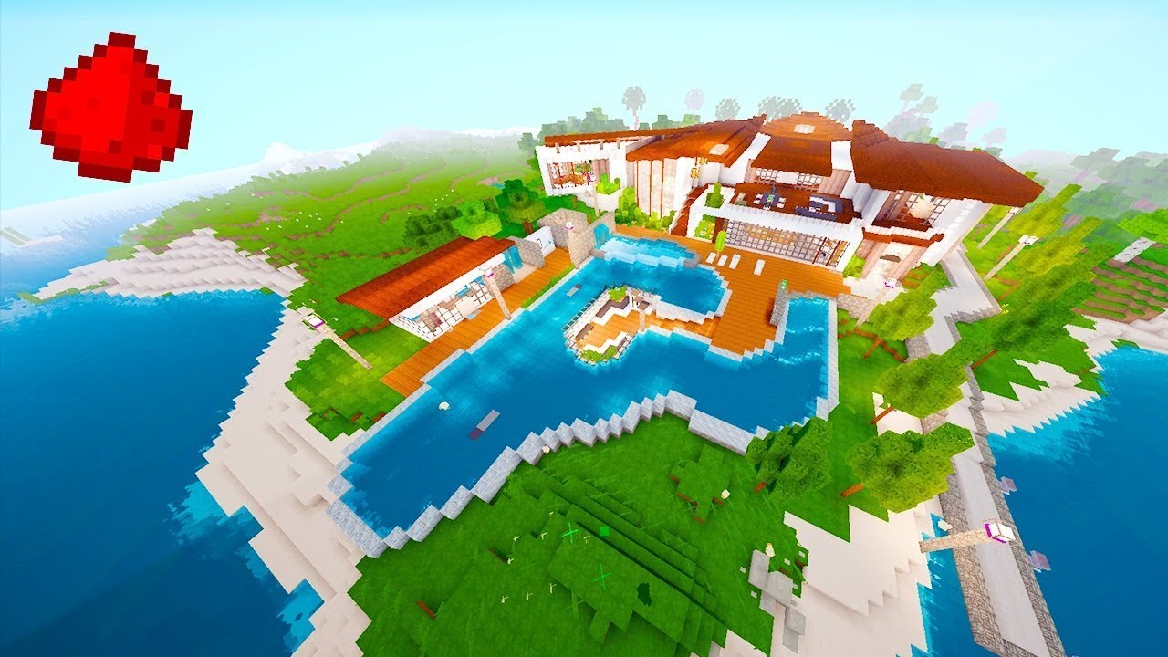  RUMAH  PINTAR 133 MILYAR DI MINECRAFT  YouTube