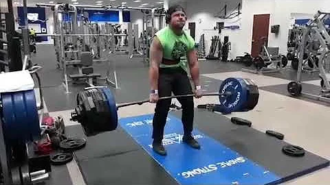 600LB Deadlift . Cody Perdue