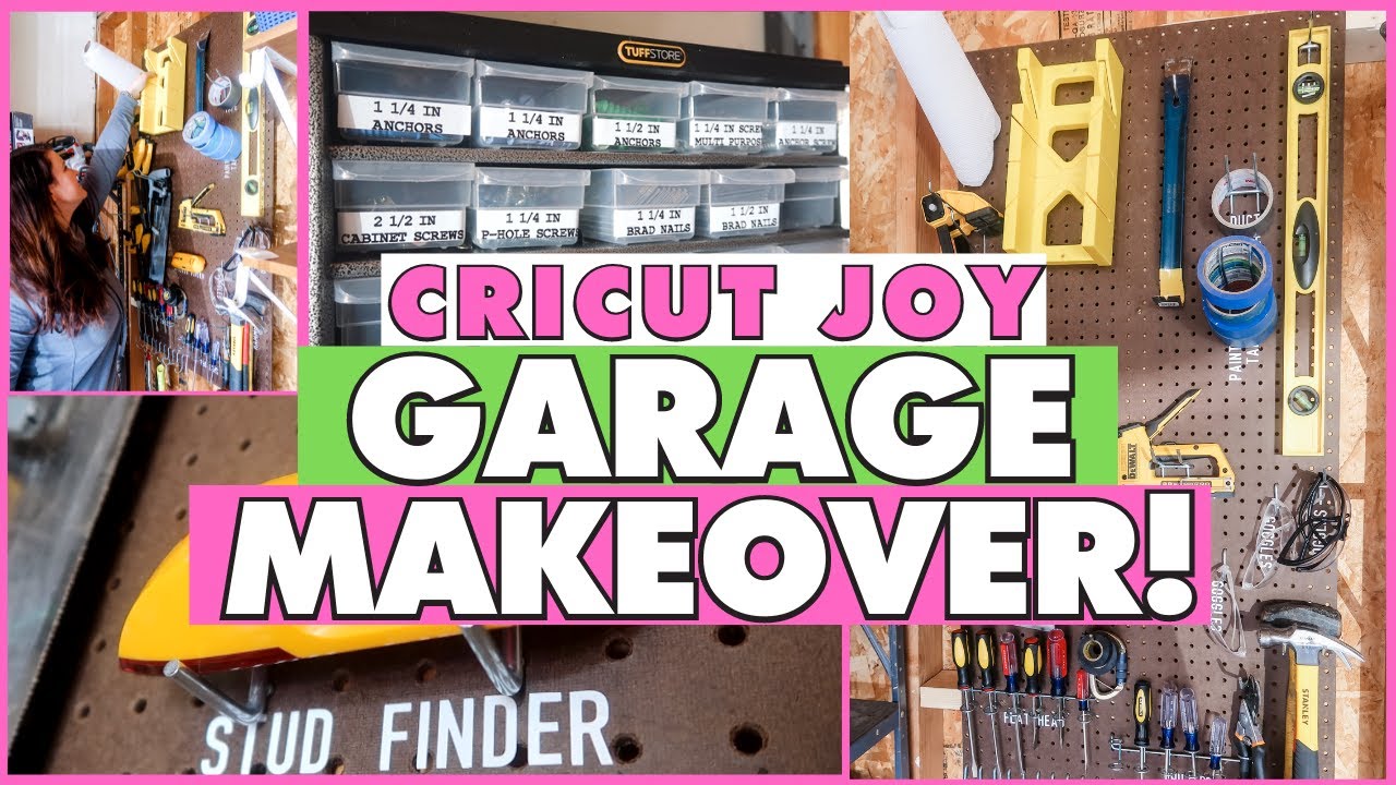 How to Organize a Garage + Cricut Giveaway - Live Like You Are Rich