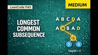 Longest Common Subsequence - Leetcode 1143 - Python