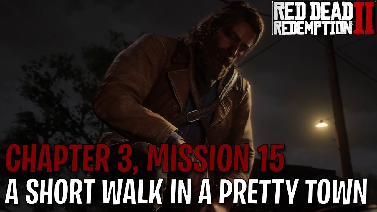 RDR2 - Короткая прогулка по красивому городку - Миссия 37