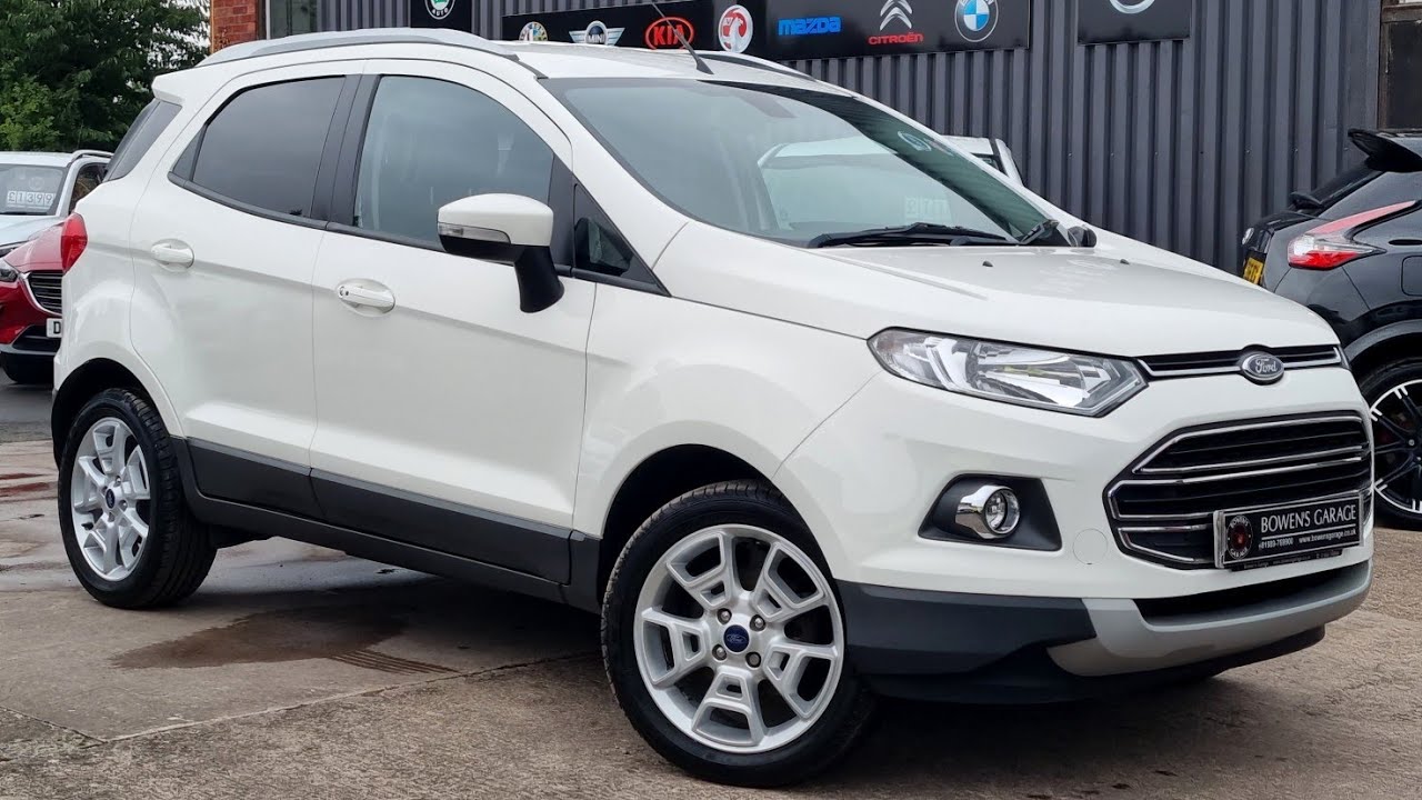2017 (67) Ford Ecosport Titanium 1.0 EcoBoost 5Dr in Diamond White. 14k ...