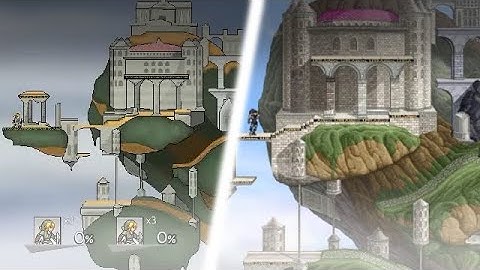 Evolution of Hyrule Temple | Super Smash Flash 2