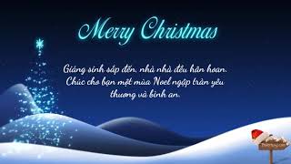 Thiệp video chúc giáng sinh 2020 tuyệt đẹp - Merry Christmas screenshot 1