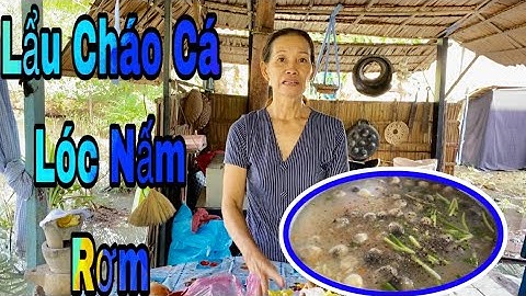 Lẩu  Cháo Cá Lóc Đầy Đủ Hương Vị Quê Hương(vd129) (MPSĐ)