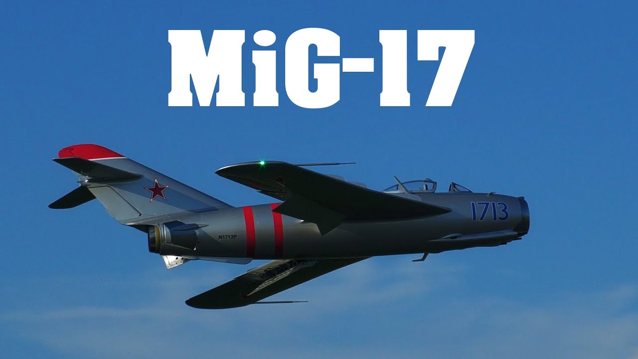 MiG-17 | giant scale jet turbine RC model | 4K | 2022