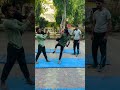 Best kicking For Kumite | The Abhi Karate Academy #shorts #workout #kumite #the