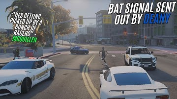 Deany sends out the Bat Signal after his car goes out | GTA 5 RP NoPixel 4.0