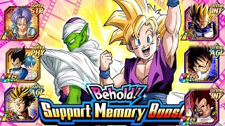 The new Challenge Event"Behold! Support Memory Boost" FREE VEGETA TEAM===(DBZ Dokkan Battle)