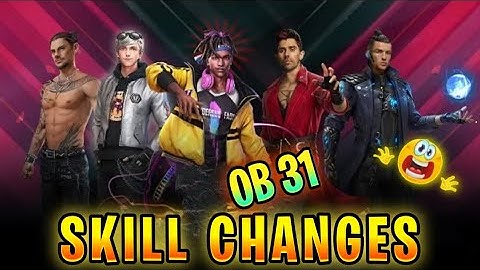 ELITE CHORONO ? | ALL CHARACTER SKLL CHANGES IN OB31 UPDATE | MAXIM , K , THIVA ,D-BEE SKILL CHANGE