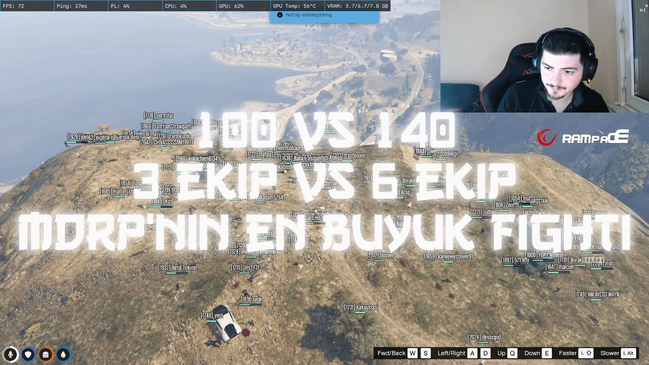 MDRP'nin en küçük ekiplerine karşı MDRP'nin en büyük fightı.