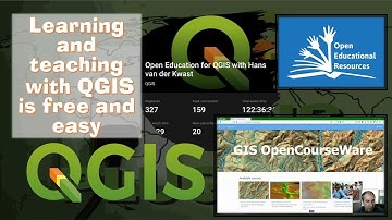 Open Education for QGIS with Hans van der Kwast