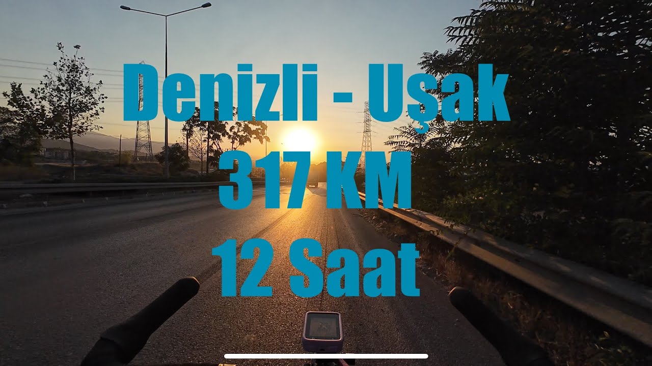 Nasıl 300KM Bisiklet Sürülür ? Denizli - Uşak turu 