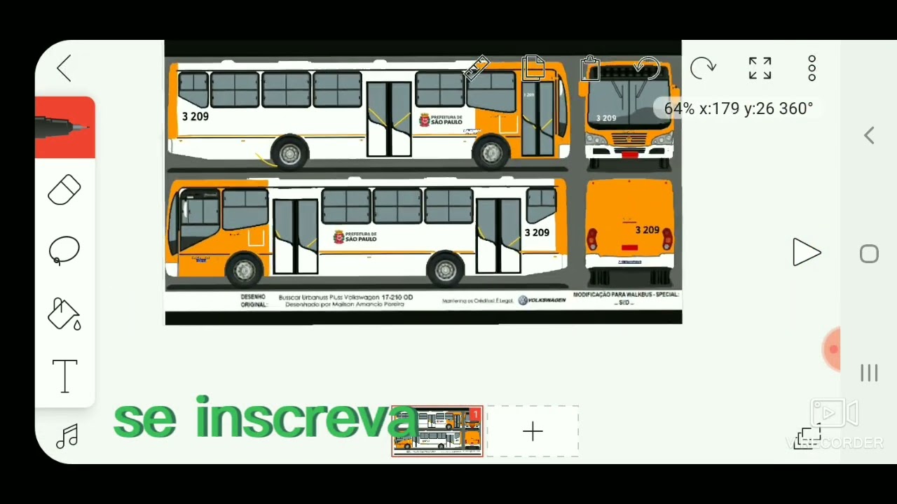 walkbus special Volkswagen padrão 4 portas "fictício"