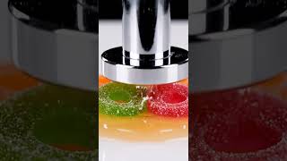 Gummy Rings Flatten | #GummyLovers #CandyTexture #SweetSmash #SugarRush #CandyCrush