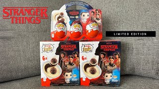 Celebrity NEW 2025 Stranger Things Netflix Kinder Joy Box 6 Eggs l Funko POP Fun Unboxing ASMR Profile