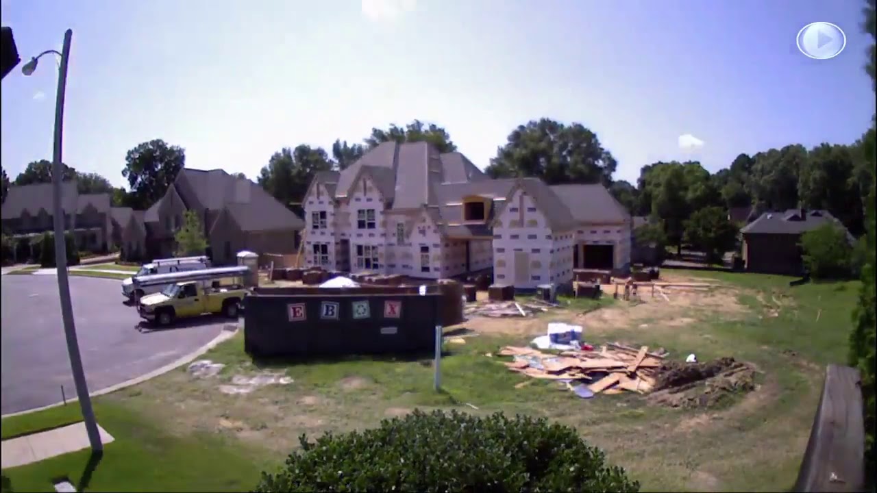 I put the RDR2 House-Building Theme over a reallife house building ...