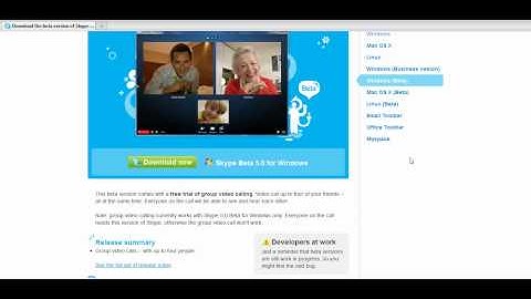 Skype Group Video Calling Is HERE! (Skype Beta 5.0)